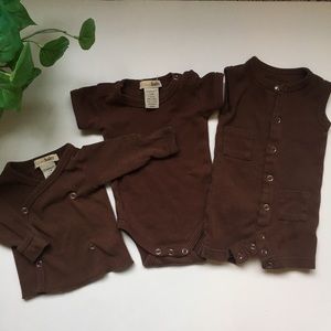 L’oved Baby Brown 0-3 month bundle